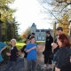 Devant le château Spinette
